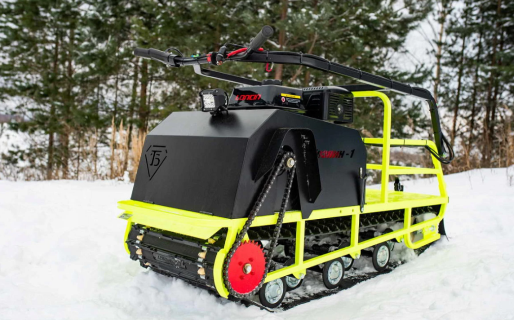 Мотобуксировщик Бурлак ХОЗЯИН-1 (капот металл) в Бийске