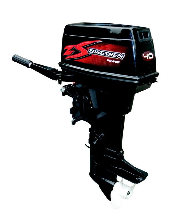 Лодочный мотор Zongshen T40 (+руль+пульт) в Бийске