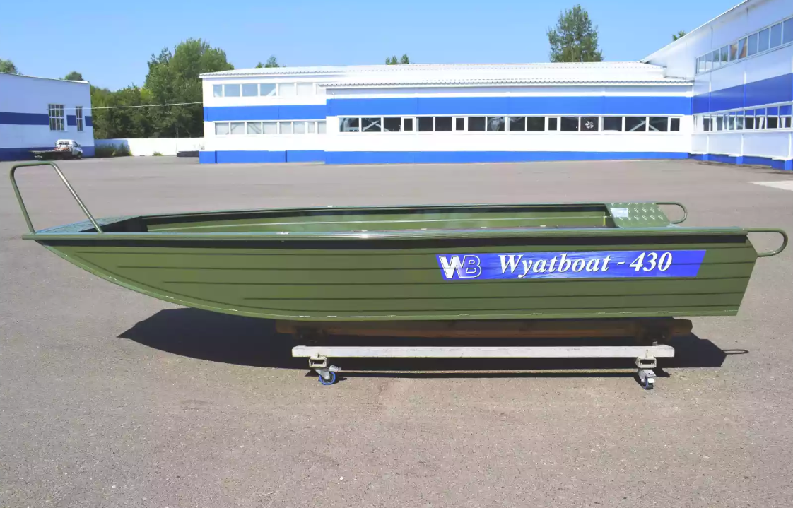 Алюминиевая лодка  Wyatboat-430 Master Fish в Бийске