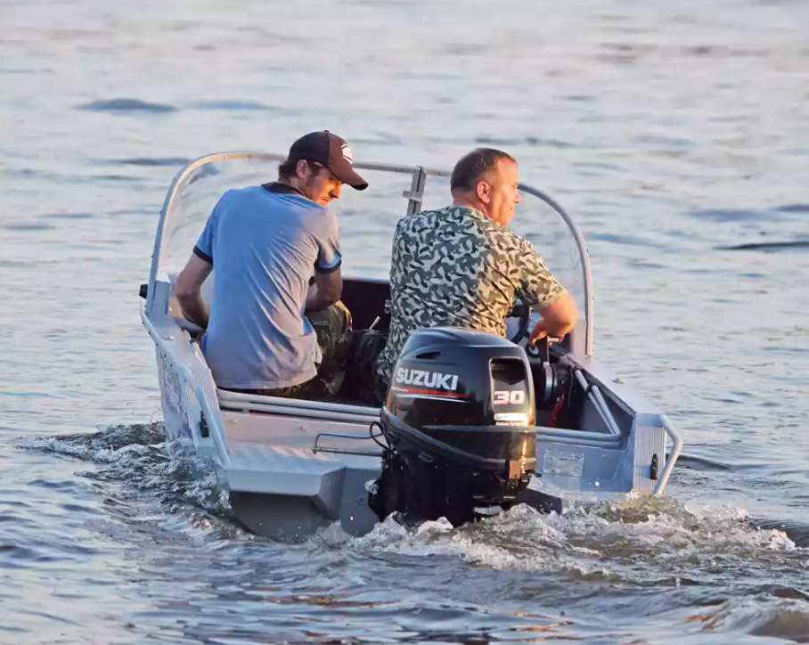 Алюминиевая лодка Wyatboat-390 DCM в Бийске