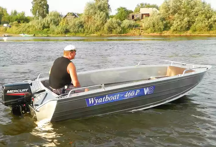 Алюминиевая лодка Wyatboat-460 P в Бийске