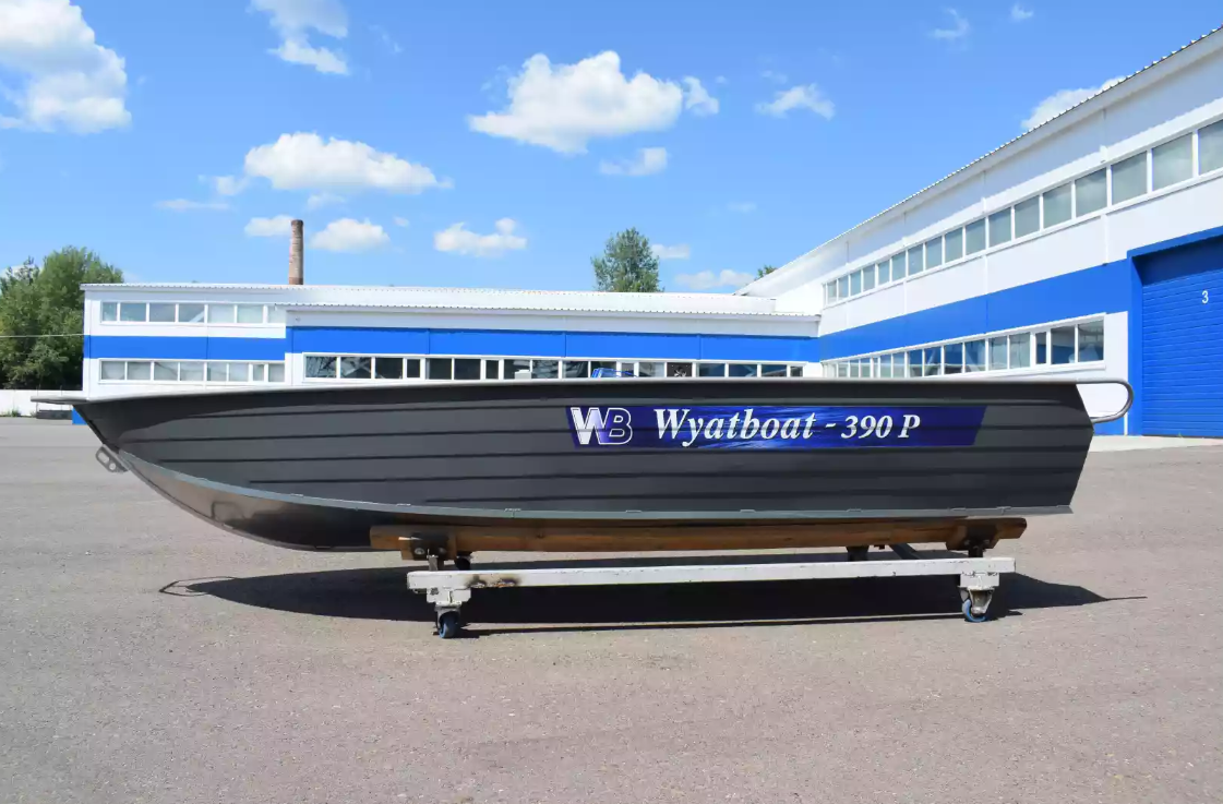 Алюминиевая лодка Wyatboat-390Р Fish в Бийске