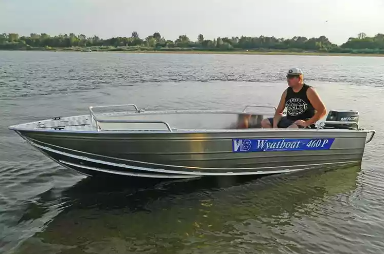 Алюминиевая лодка Wyatboat-460 P в Бийске