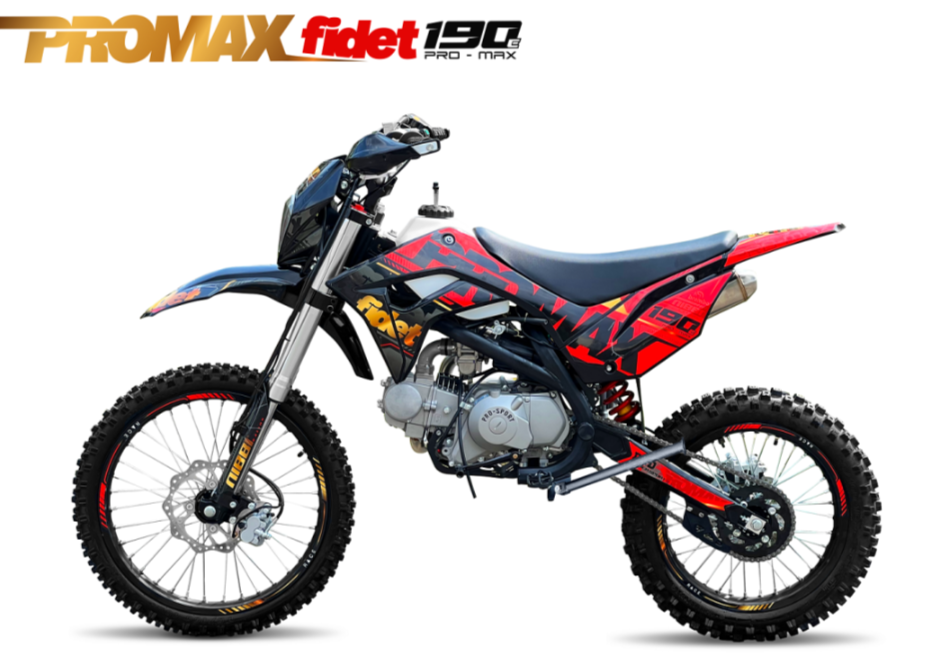 Мотоцикл (питбайк) PROMAX FIDET (ФАЙДЕТ) 190E MAX PRO LUX 19/16 в Бийске