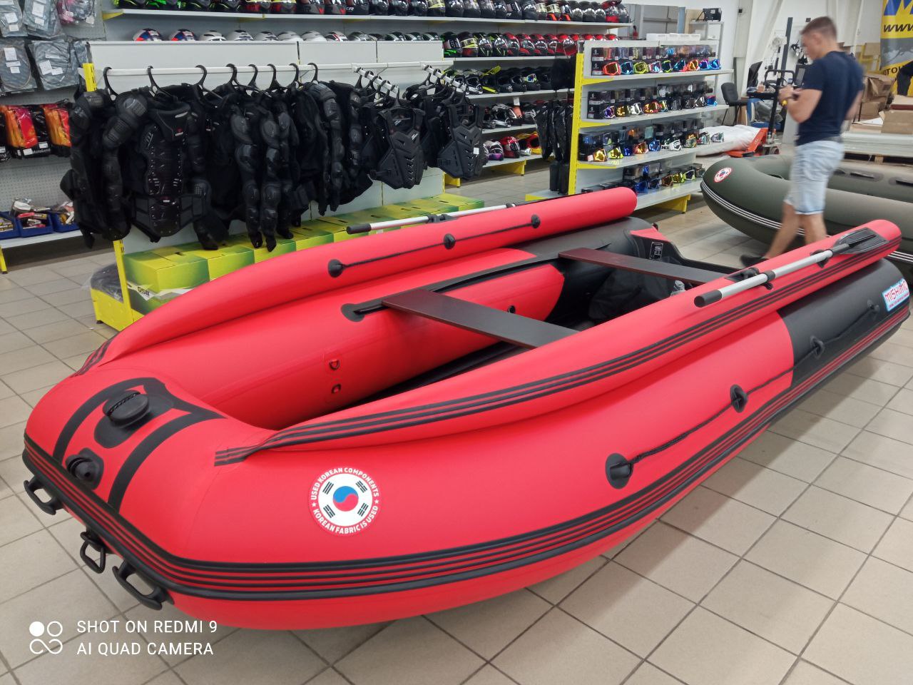 Лодка MISHIMO RIVER FJET PRO 430  под водомет в Бийске