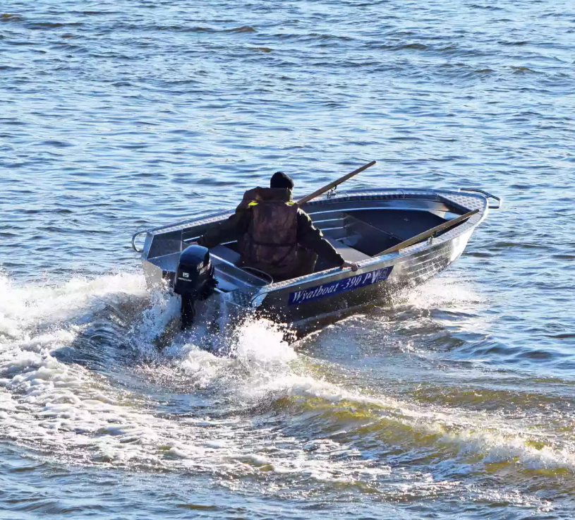 Алюминиевая лодка Wyatboat-390 P в Бийске