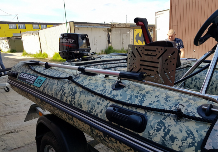 НАДУВНАЯ ЛОДКА GLADIATOR C370AL в Бийске