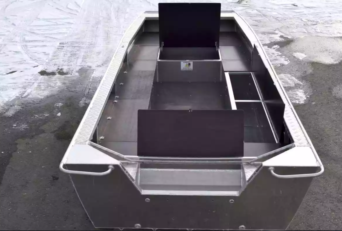 Алюминиевая лодка Wyatboat-490 Jonboat в Бийске