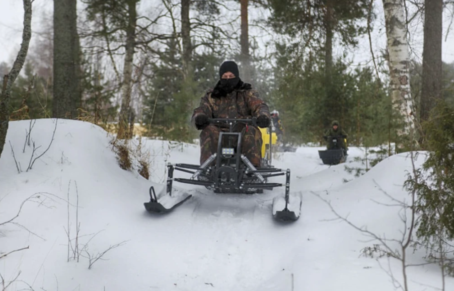 Мотобуксировщик РЫБАК PK 15 л.с. (короткая база 1230мм) в Бийске