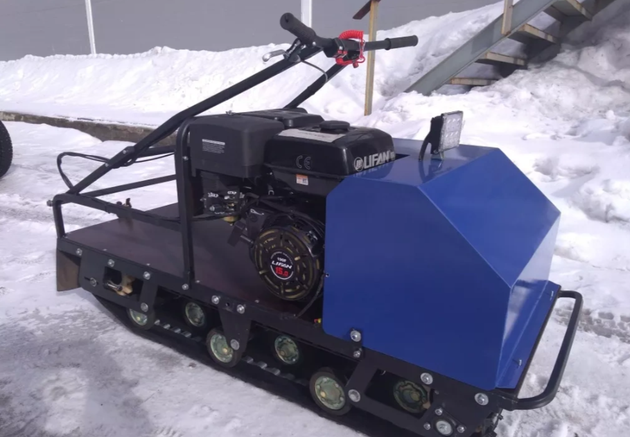 Мотобуксировщик AhtaR ЗИМА с реверсом (задний ход) в Бийске