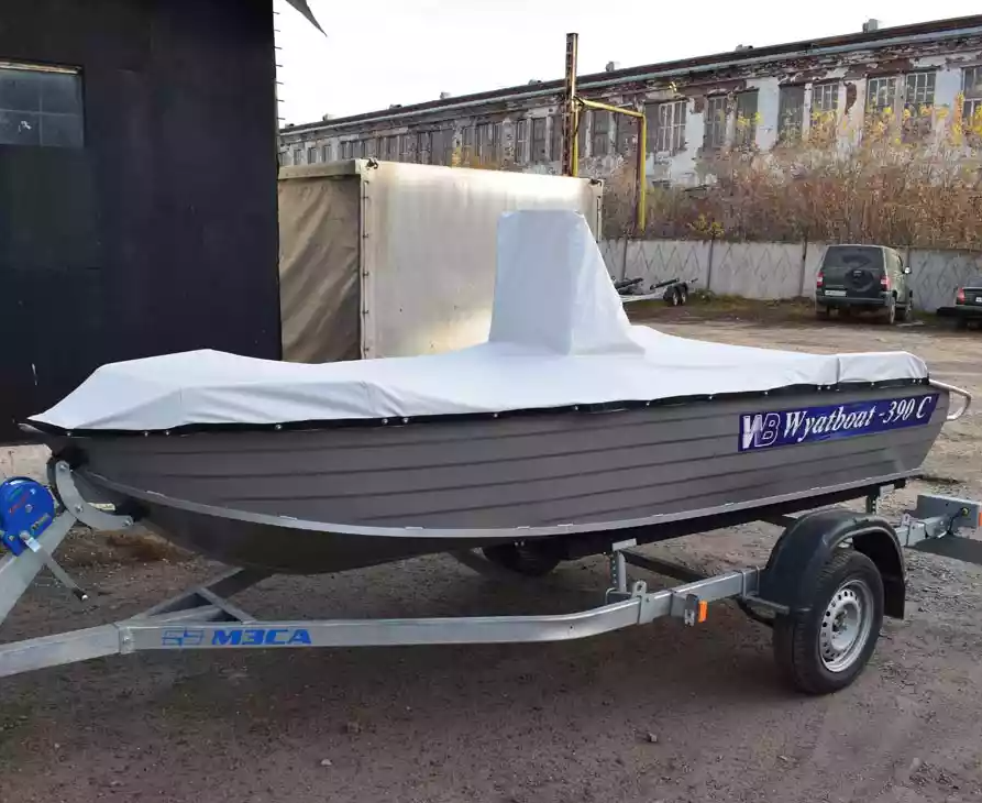 Алюминиевая лодка Wyatboat-390 C в Бийске