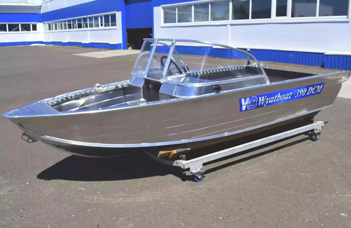 Алюминиевая лодка Wyatboat-390 DCM в Бийске