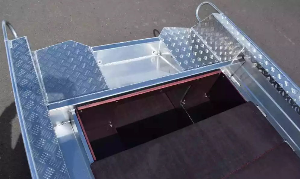 Алюминиевая лодка Wyatboat-390Р Fish в Бийске