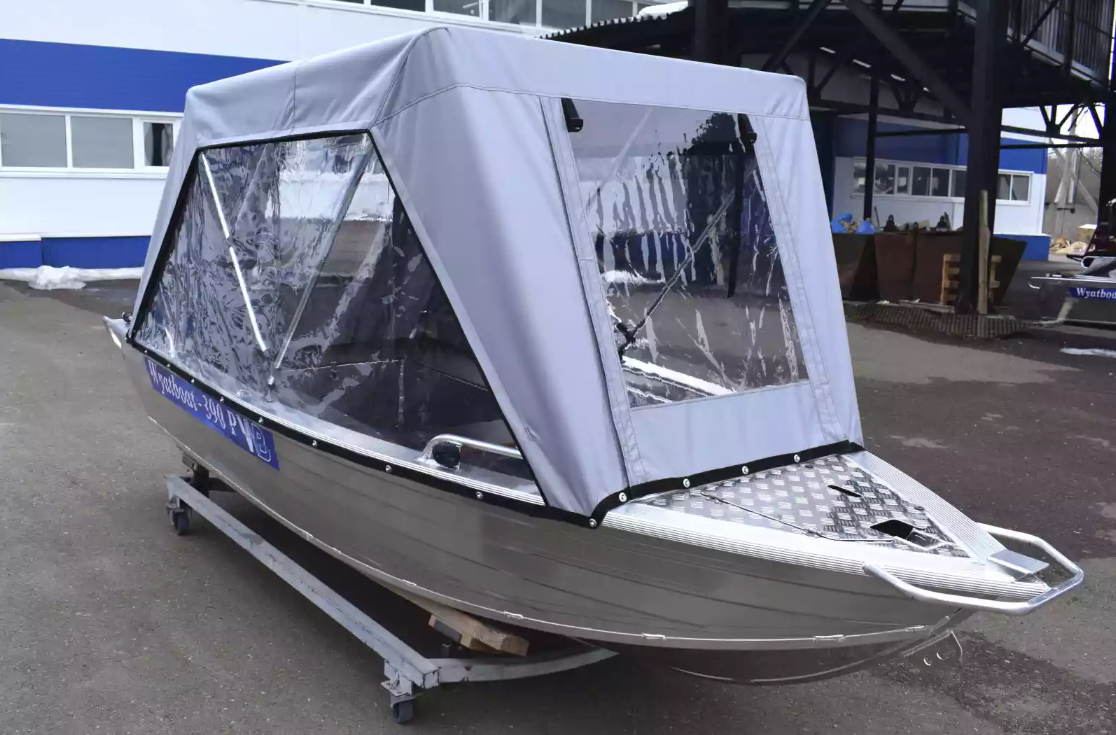 Алюминиевая лодка Wyatboat-390РМ в Бийске