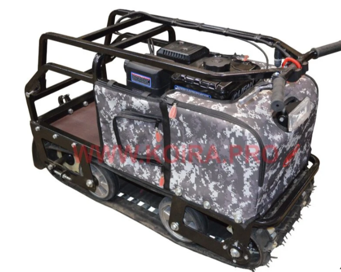 Мини мотобуксировщик КОЙРА "Вжик" (107 см) 7 л/с с ручным стартером в Бийске