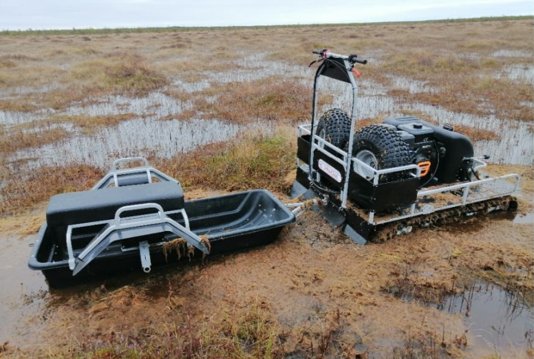 Мотобуксировщик УРАГАН Медведь 20 л.с. в Бийске
