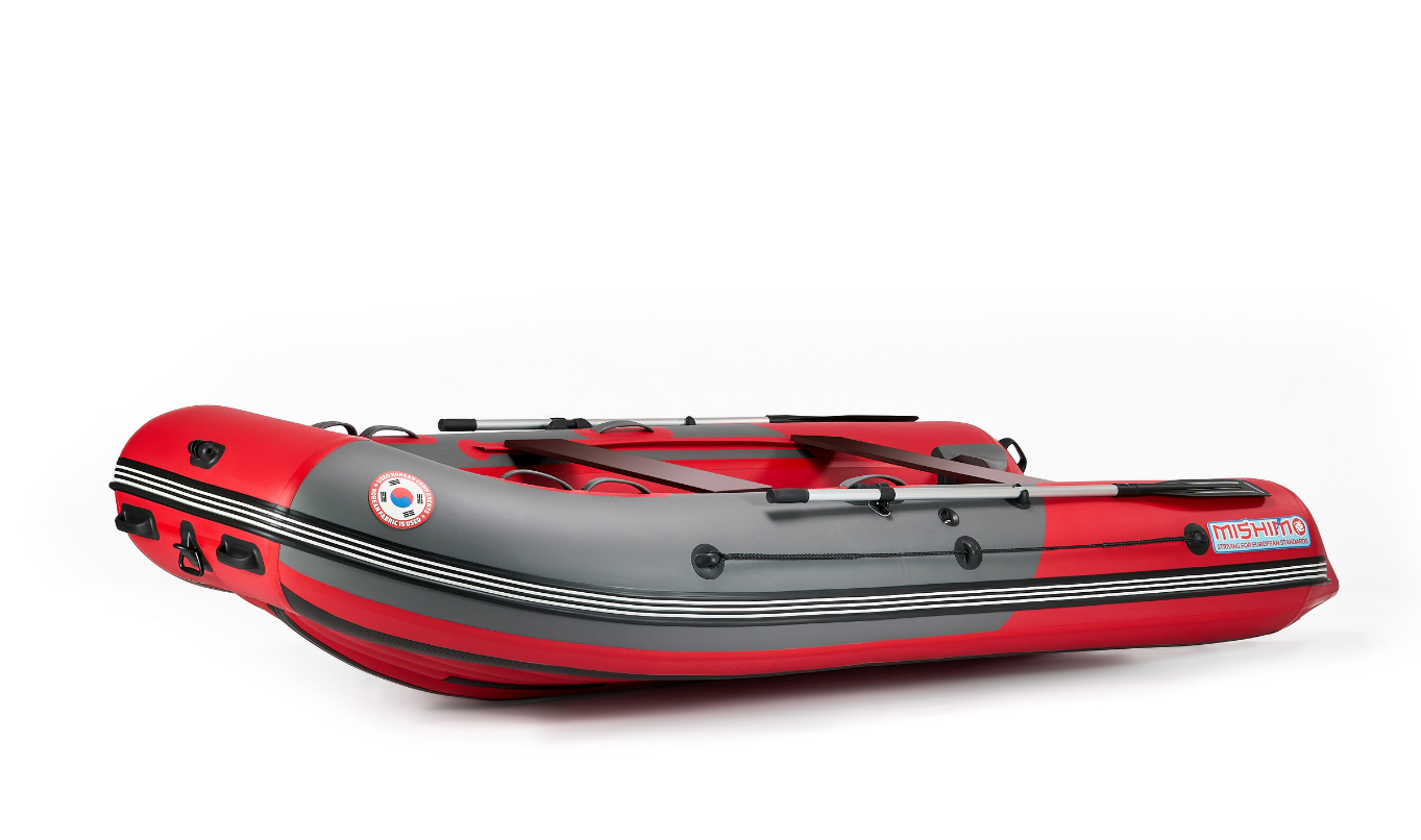 КОМПЛЕКТ ЛОДКА MISHIMO PRO 350 + ЛОДОЧНЫЙ МОТОР MARLIN MP 9.9 (15) AMHS PROLINE в Бийске