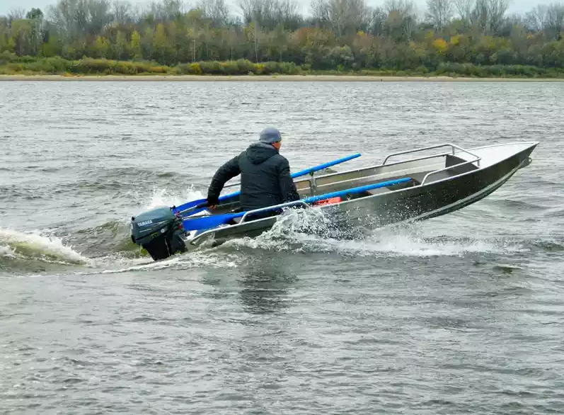 Алюминиевая лодка Wyatboat-390 M в Бийске