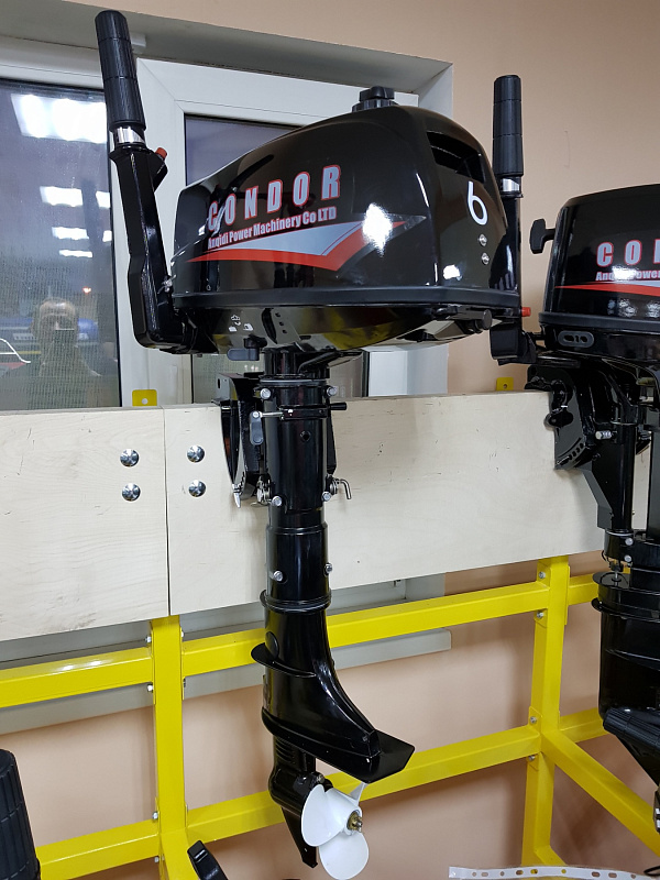 Лодочный мотор Condor F6HS без бака 12 л. в Бийске