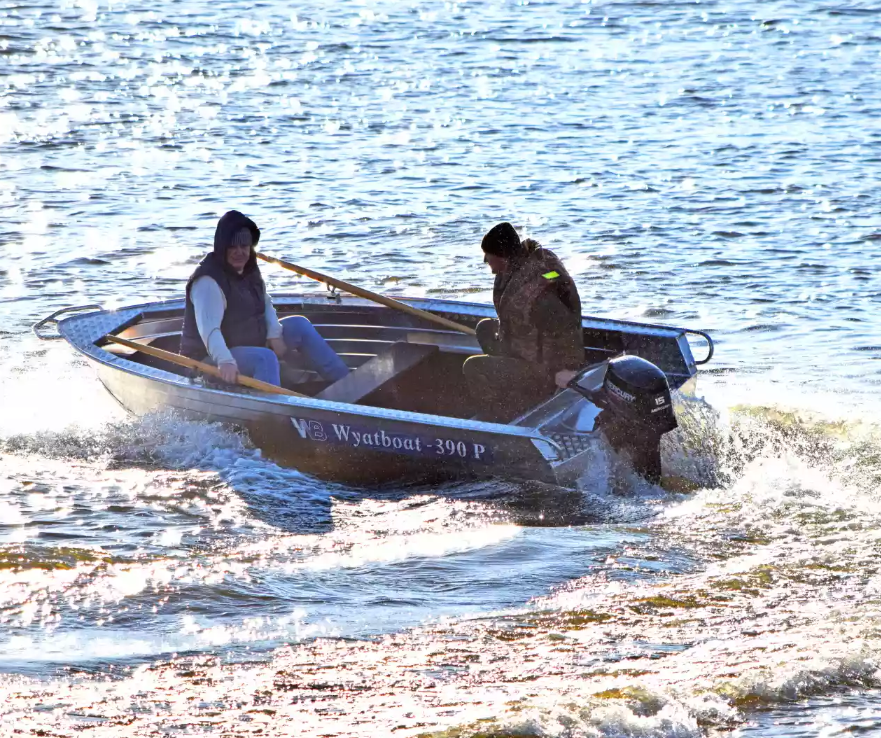 Алюминиевая лодка Wyatboat-390 P в Бийске