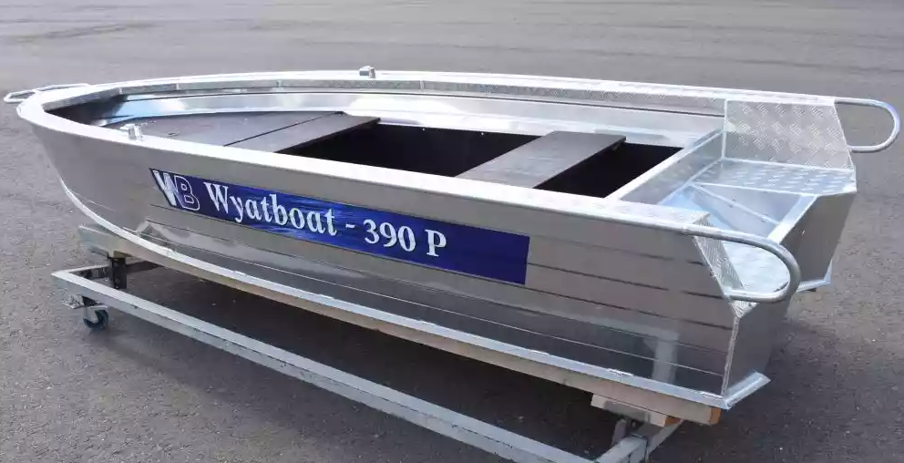 Алюминиевая лодка Wyatboat-390Р Fish в Бийске