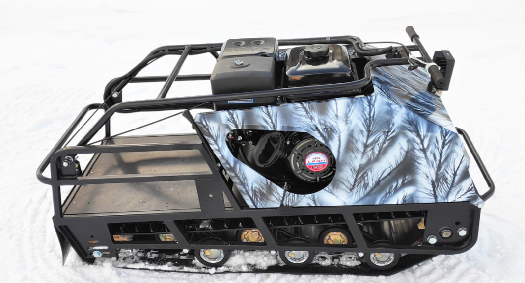 Мотобуксировщик Irondog (Железная собака) M600 20  Камуфляж Охотник в Бийске