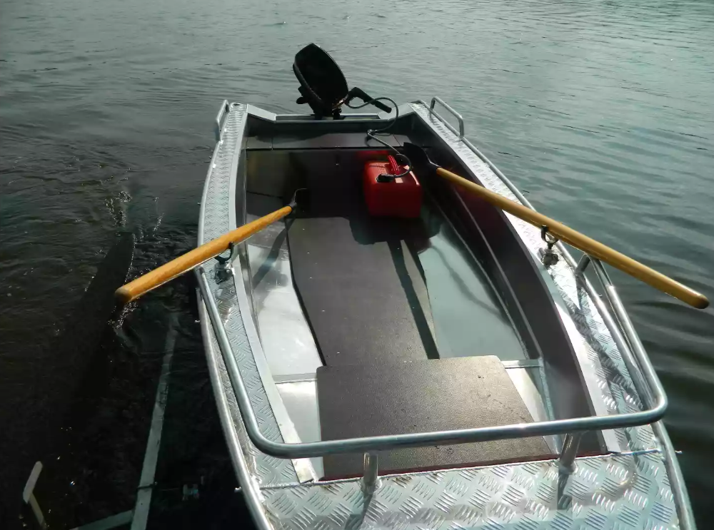 Алюминиевая лодка Wyatboat-390 У в Бийске