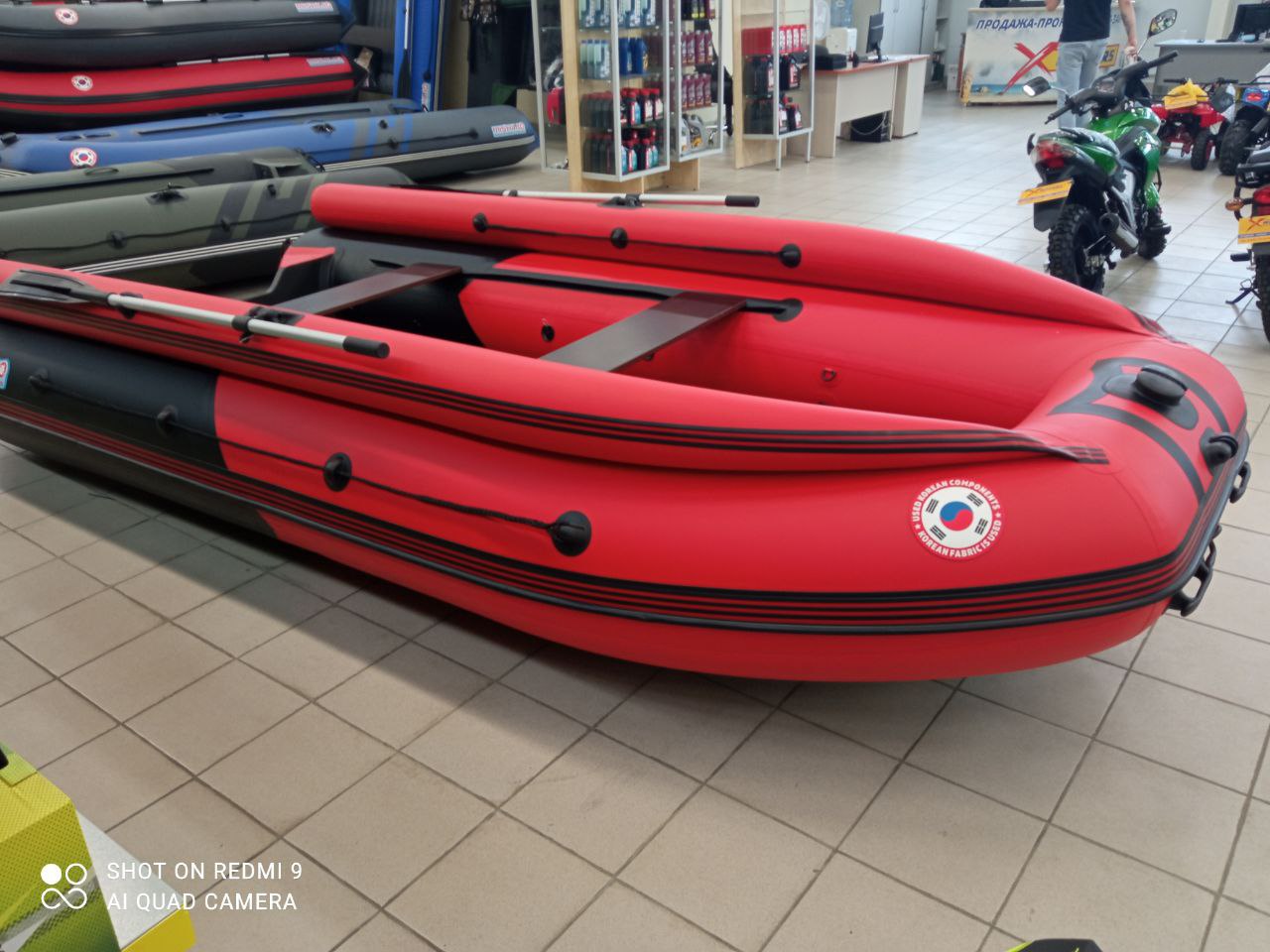 Лодка MISHIMO RIVER FJET PRO 430  под водомет в Бийске