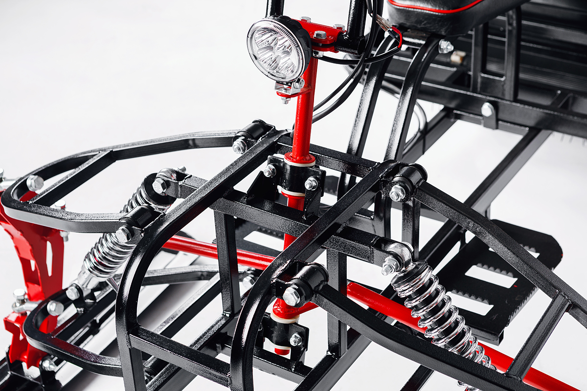 Лыжный модуль IKUDZO с подогревом ручек металлические лыжи в Бийске