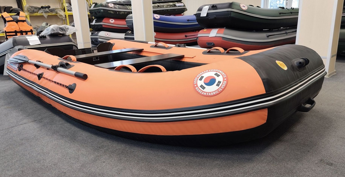 КОМПЛЕКТ ЛОДКА MISHIMO LITE 350 + МОТОР 9,8 Л.С. в Бийске