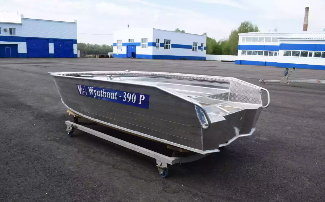 Алюминиевая лодка Wyatboat-390Р Увеличенный борт в Бийске