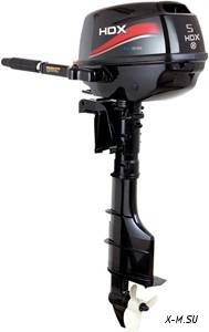 Лодочный мотор 4-х тактный HDX F 5 BMS в Бийске