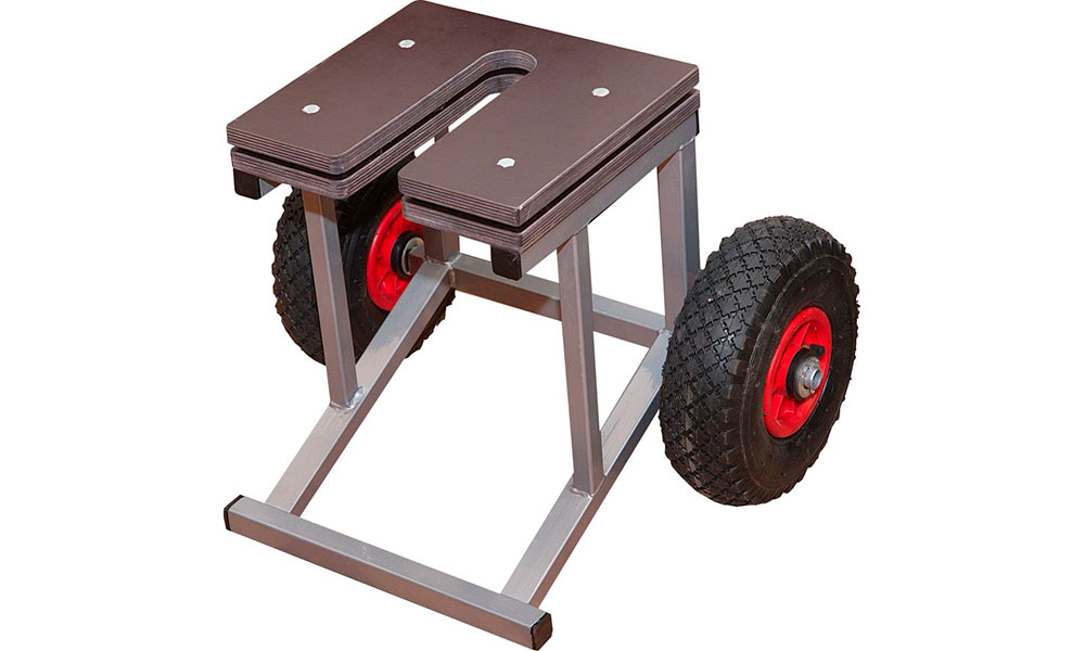 Тележка под лодочный мотор низкая до 60 кг в Бийске