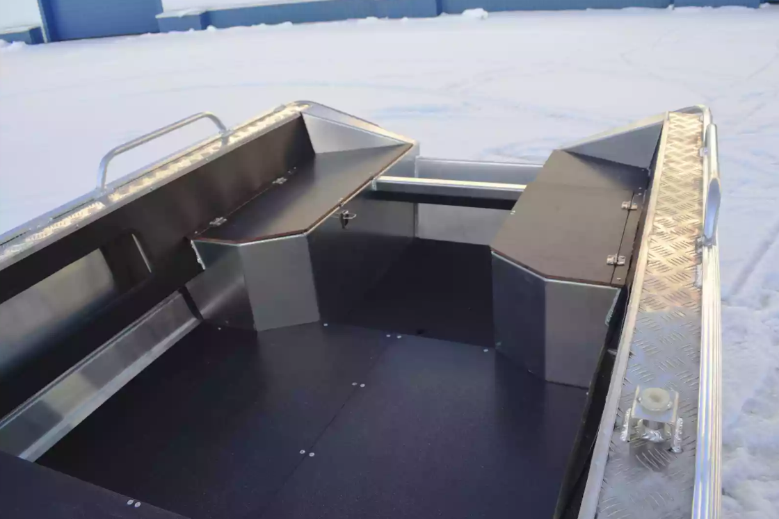 Алюминиевая лодка Wyatboat-370 в Бийске