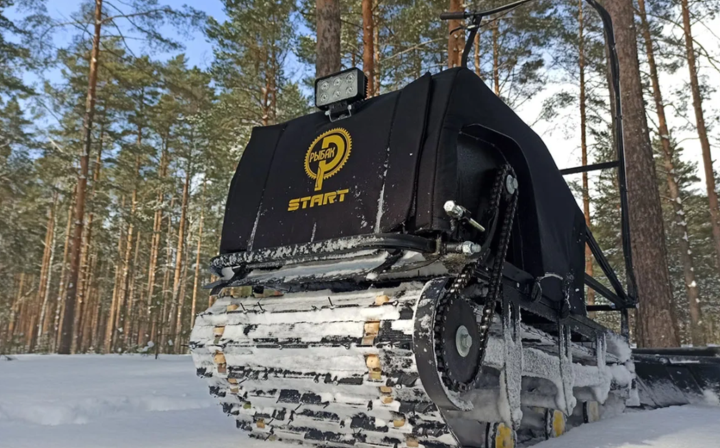 Мотобуксировщик РЫБАК СТАРТ Lifan 15 л.с (тканный капот) в Бийске