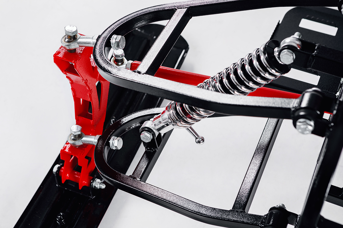 Лыжный модуль IKUDZO с подогревом ручек металлические лыжи в Бийске