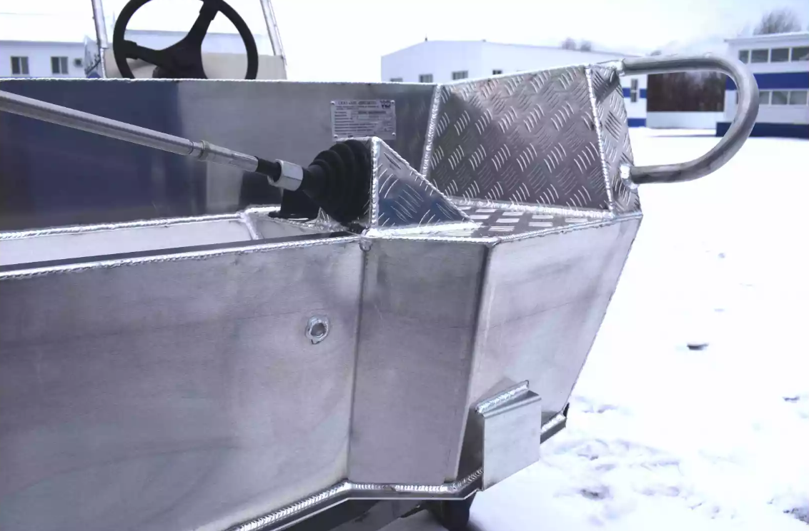 Алюминиевая лодка Wyatboat-390 C в Бийске