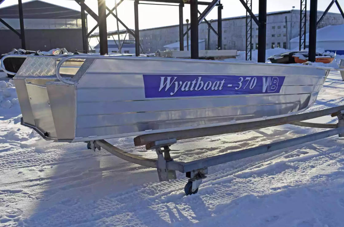 Алюминиевая лодка Wyatboat-370 Р в Бийске