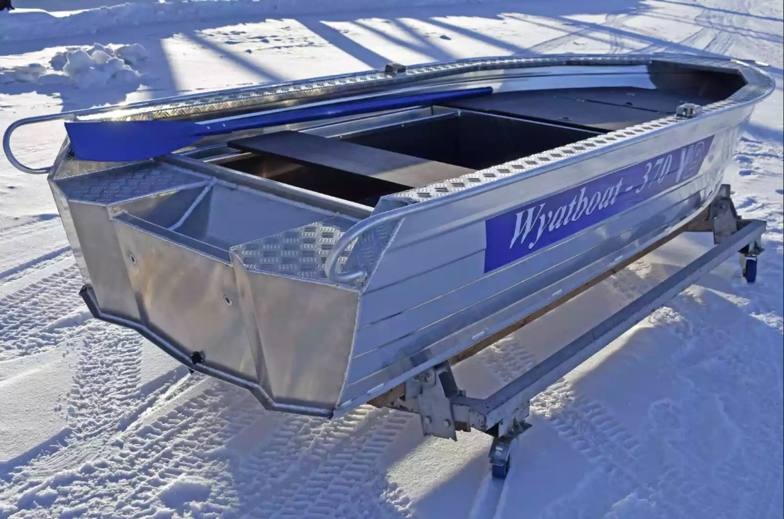 Алюминиевая лодка Wyatboat-370 Р FISH в Бийске