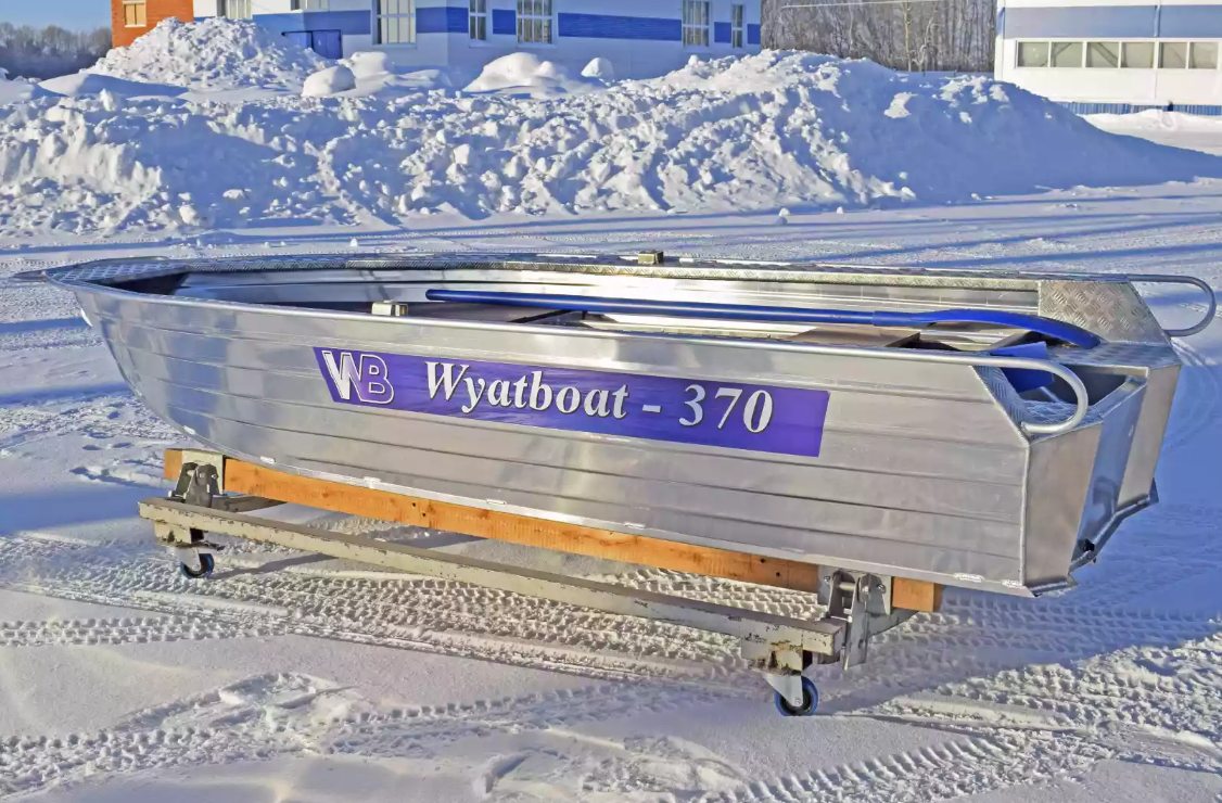Алюминиевая лодка Wyatboat-370 Р FISH в Бийске