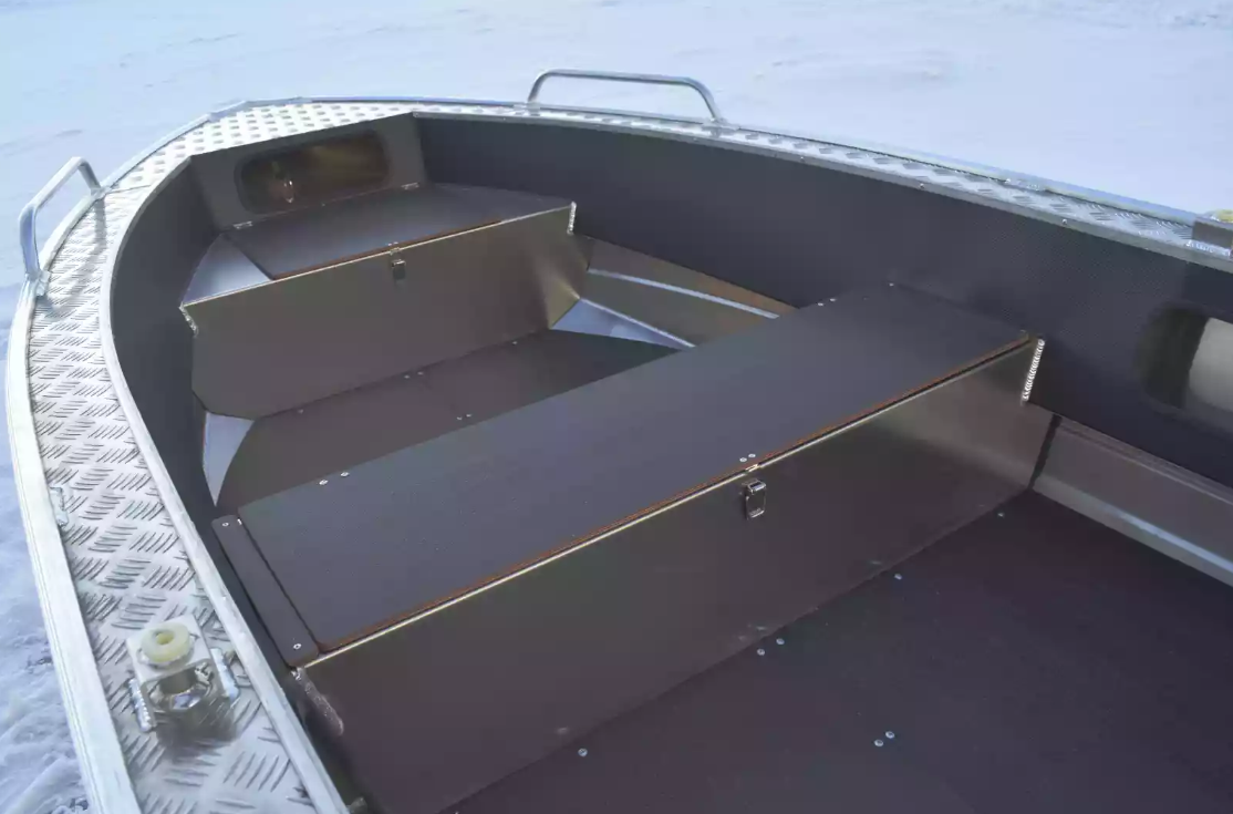 Алюминиевая лодка Wyatboat-370 в Бийске