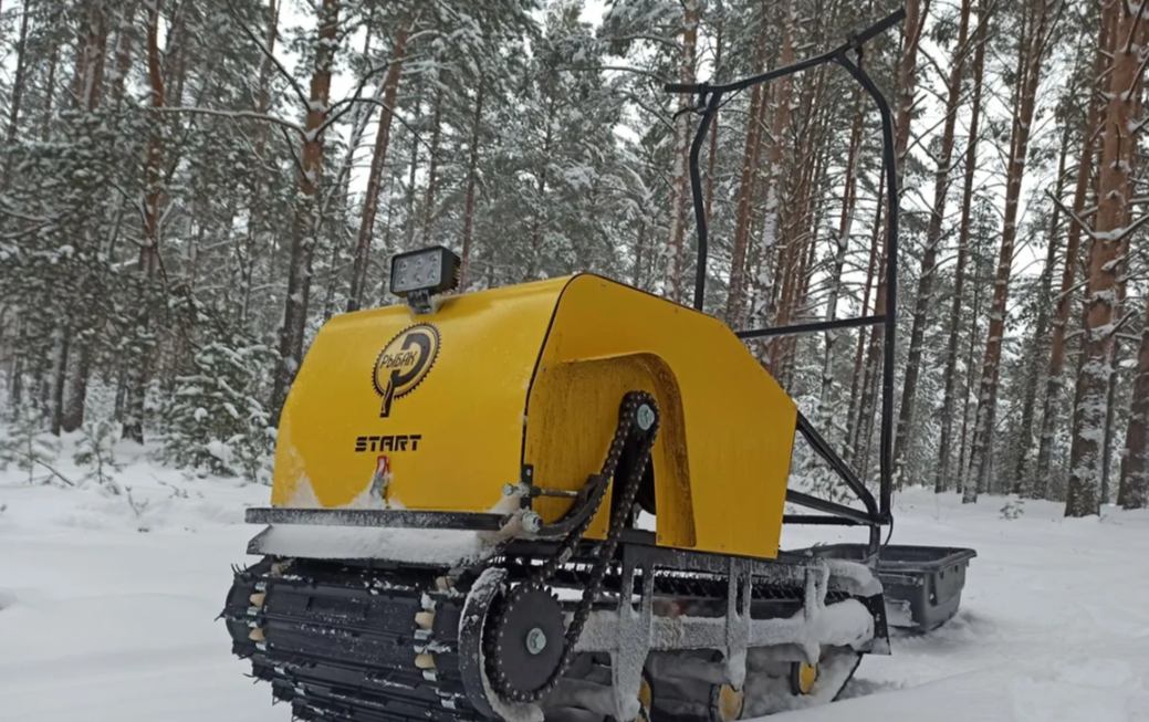 Мотобуксировщик РЫБАК СТАРТ Lifan 15 л.с. (металлический капот) в Бийске
