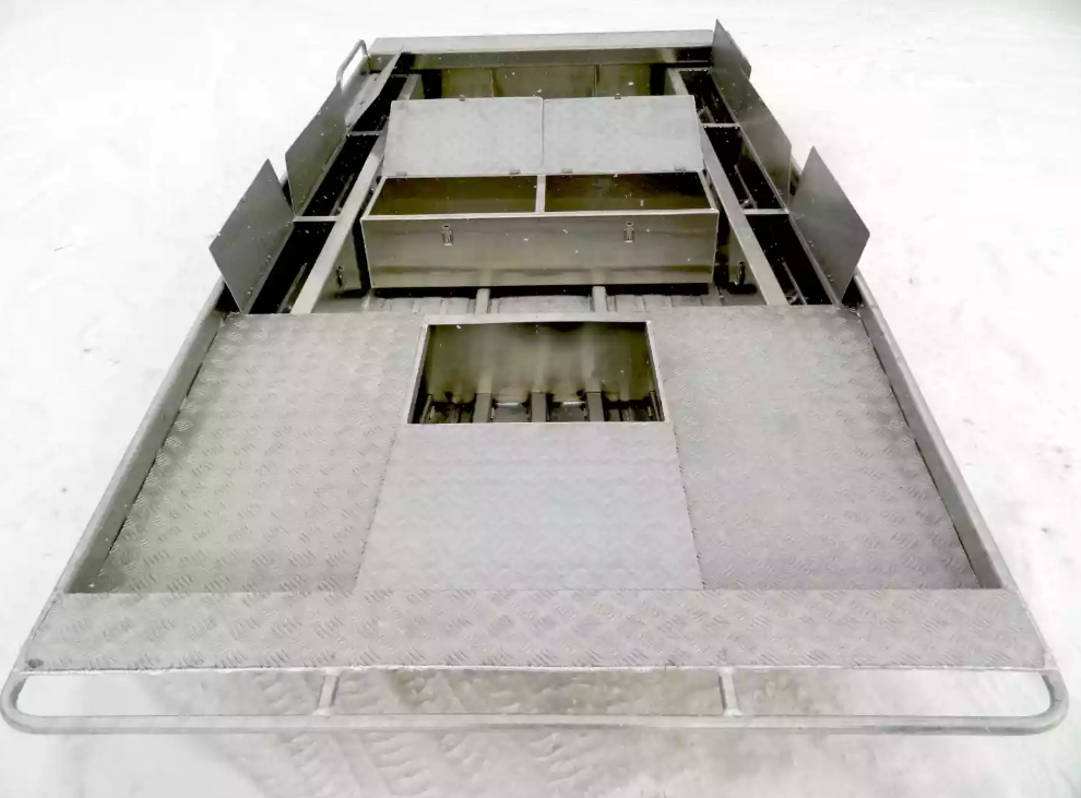 Алюминиевая лодка Wyatboat-390 Jonboat в Бийске