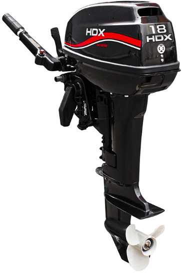 Лодочный мотор 2-х тактный HDX R series TE 18 BMS в Бийске