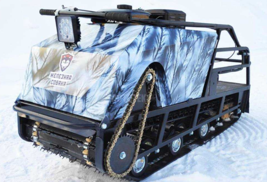 Мотобуксировщик Irondog (Железная собака) M600 20  Камуфляж Охотник в Бийске
