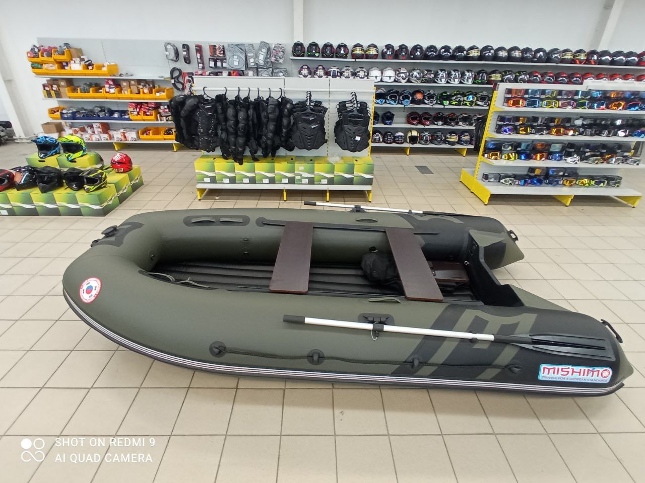 Лодка MISHIMO RIVER JET 410 под водомет в Бийске