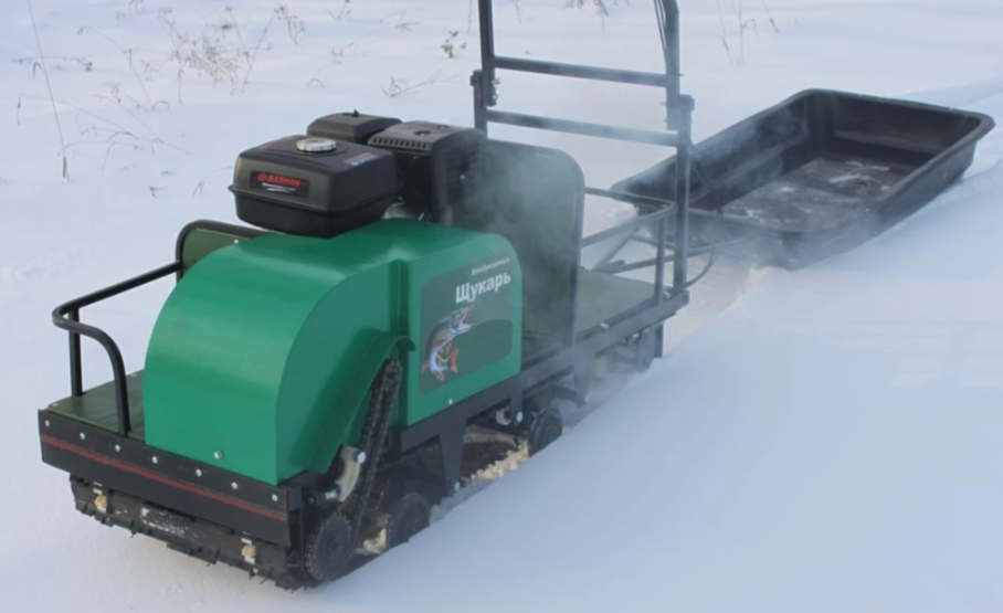 Мотобуксировщик Щукарь П-В 500, 15  (1450 мм) в Бийске