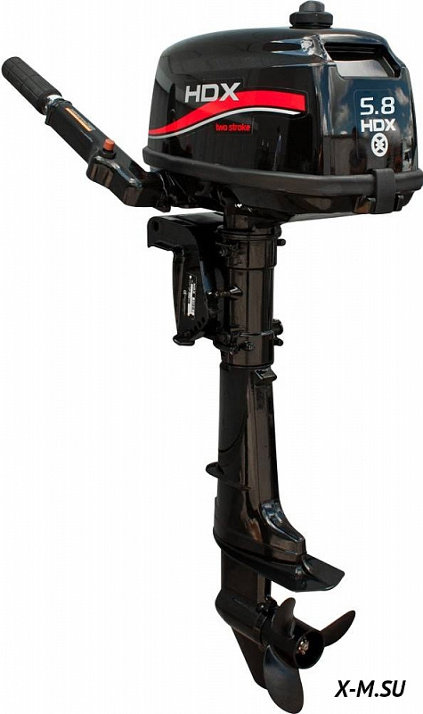 Лодочный мотор 2-х тактный HDX R series T 5,8 BMS в Бийске