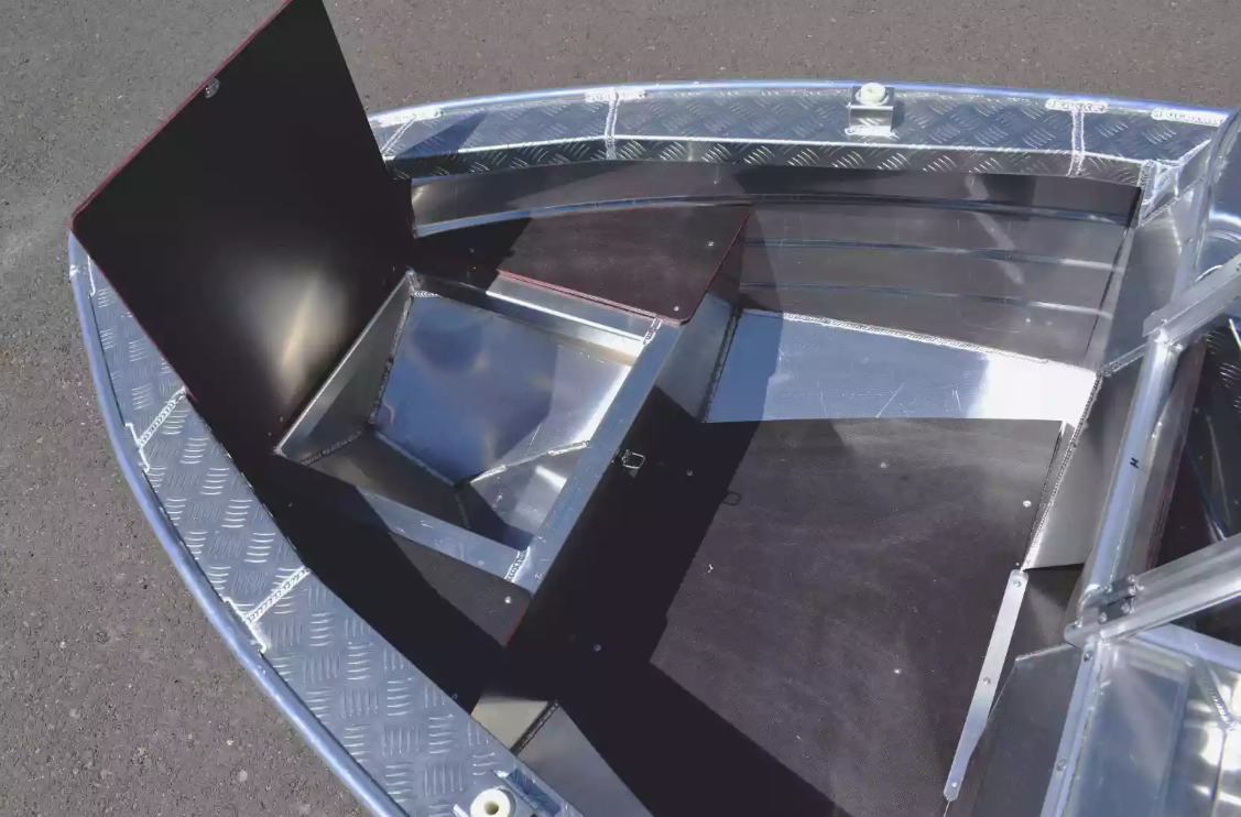 Алюминиевая лодка Wyatboat-390 DCM в Бийске