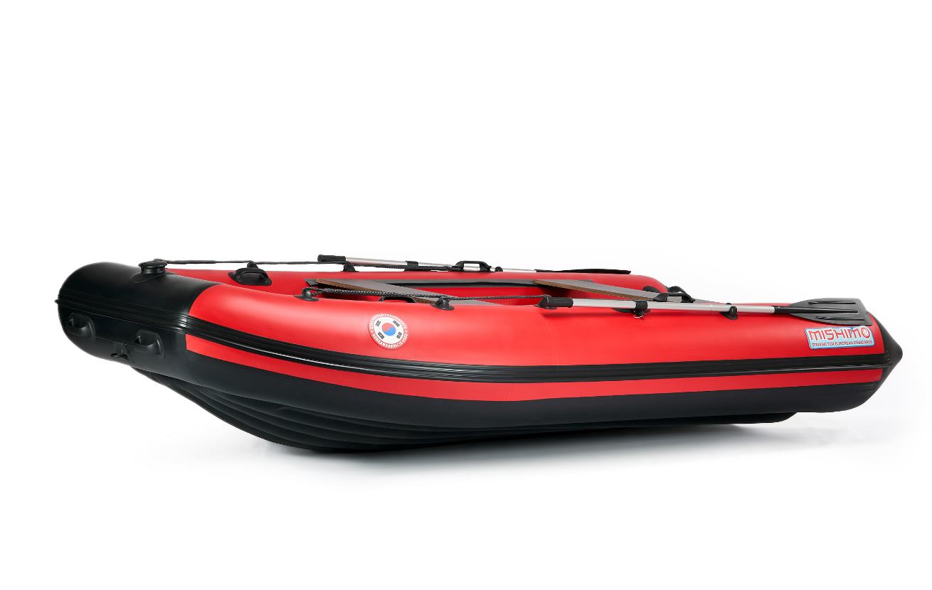 КОМПЛЕКТ ЛОДКА MISHIMO RAPID 380 + ЛОДОЧНЫЙ МОТОР MARLIN MP 9.9 (20) AMHS PROLINE FORCE в Бийске